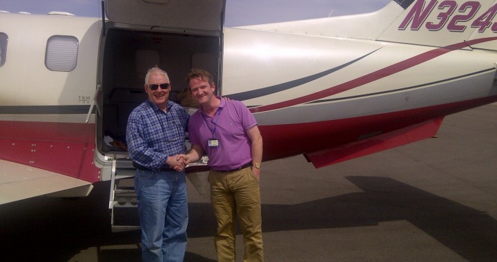 TBM 700 delivered from London Biggin Hill, UK to Scottsdale, Arizona