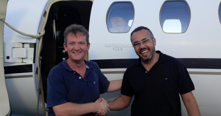 Cessna CJ3 delivered from Doncaster in the UK to Fort Lauderdale in Florida, USA.